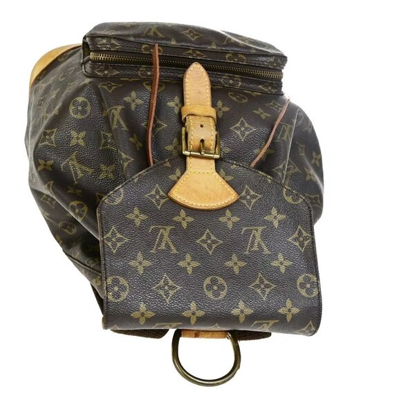 LOUIS VUITTON Montsouris GM Backpack Bag Monogram Leather Brown M51135 70FB218 - Picture 6 of 15